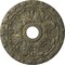 Ekena Millwork Spring Leaf Medallion (Canopies up to 5 5/8"), 19 7/8"OD x 3 5/8"ID x 1 1/4"P, Witch Hazel Crackle CM19SPWHC - alternate 1